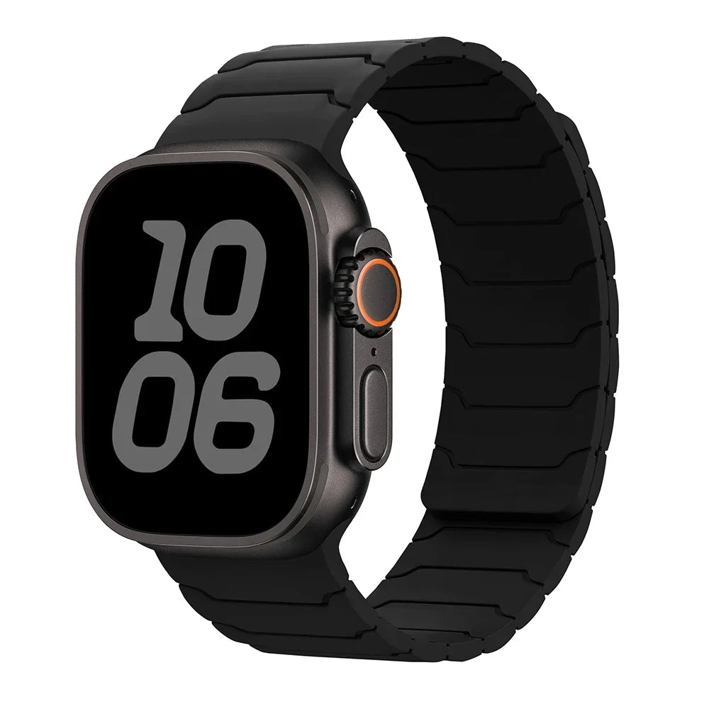 Magnetisk erstatningsrem for Apple Watch svart