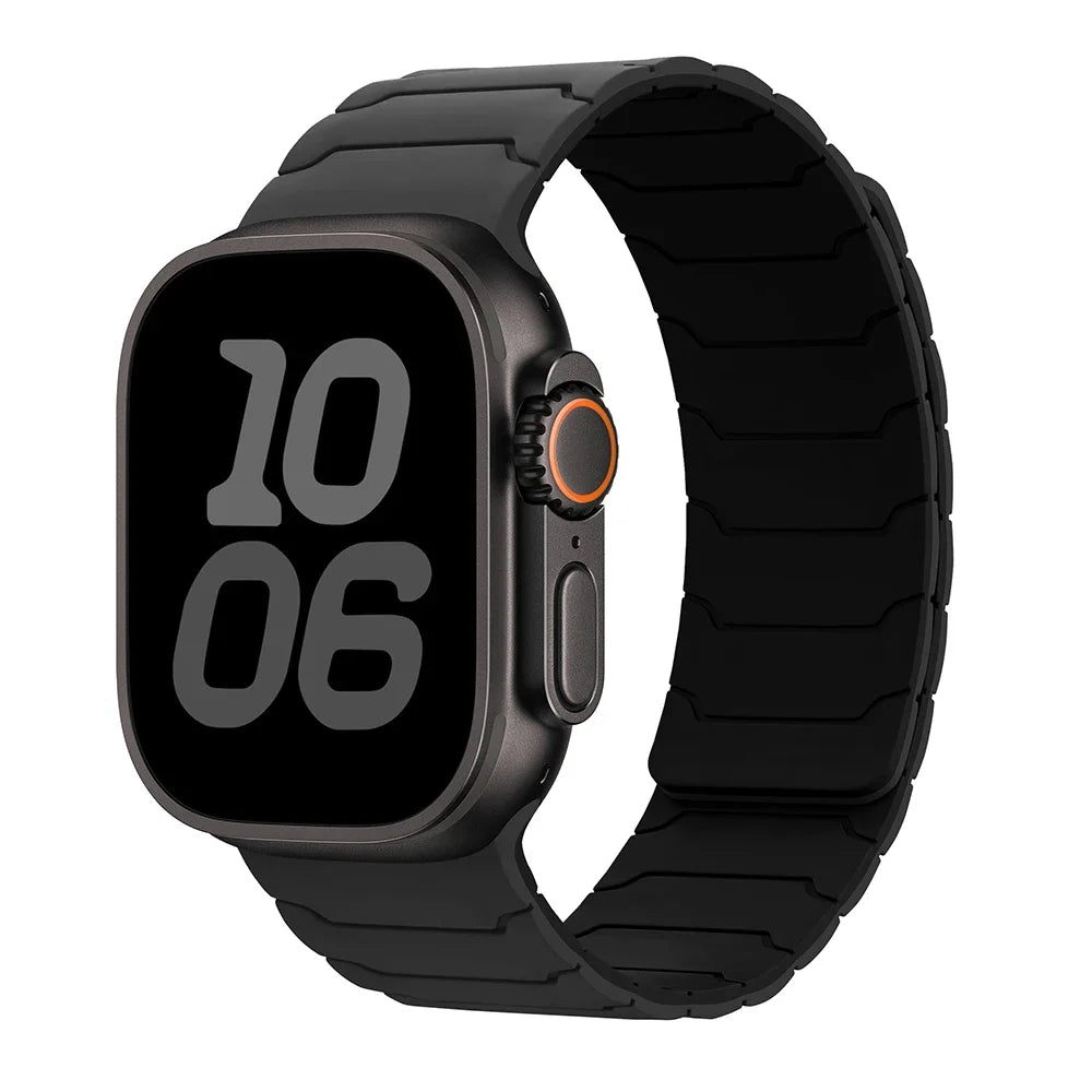 Magnetisk erstatningsrem for Apple Watch svart