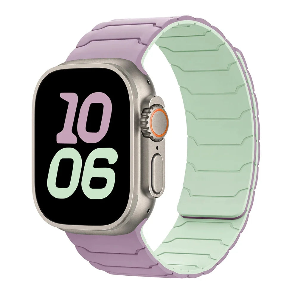 Magnetisk erstatningsrem for Apple Watch lilla