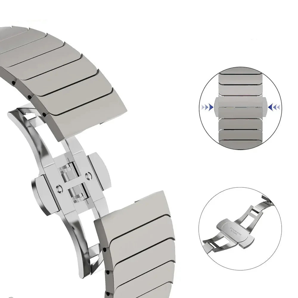 Náhradní řemínek z nerezové oceli pro Apple Watch 