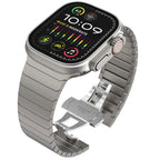 Náhradní řemínek z nerezové oceli pro Apple Watch stříbrný