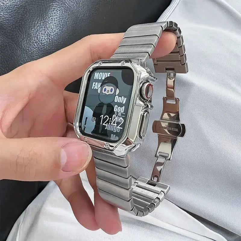 Náhradní řemínek z nerezové oceli pro Apple Watch 