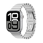 Náhradní řemínek z nerezové oceli pro Apple Watch stříbrný