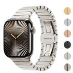Náhradní řemínek z nerezové oceli pro Apple Watch stříbrný