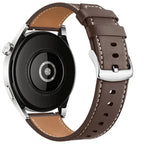Erstatningsrem i skinn til Google Pixel Watch 1, 2, 3, 4, 41mm, 45mm brun