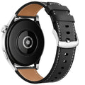 Erstatningsrem i skinn til Google Pixel Watch 1, 2, 3, 4, 41mm, 45mm svart