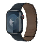 Magnetisk erstatningsrem for Apple Watch grønn brun