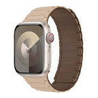 Magnetisk erstatningsrem for Apple Watch beige brun