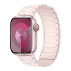 Magnetisk erstatningsrem for Apple Watch rosa