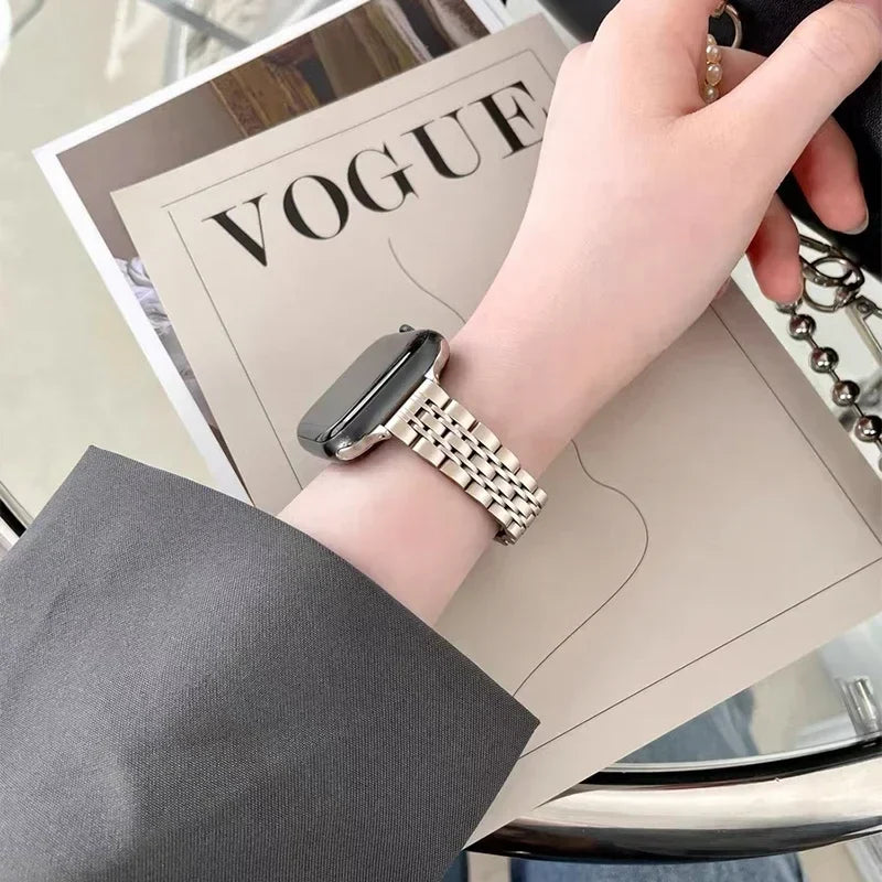 Náhradní řemínek pro Apple Watch z nerezové oceli