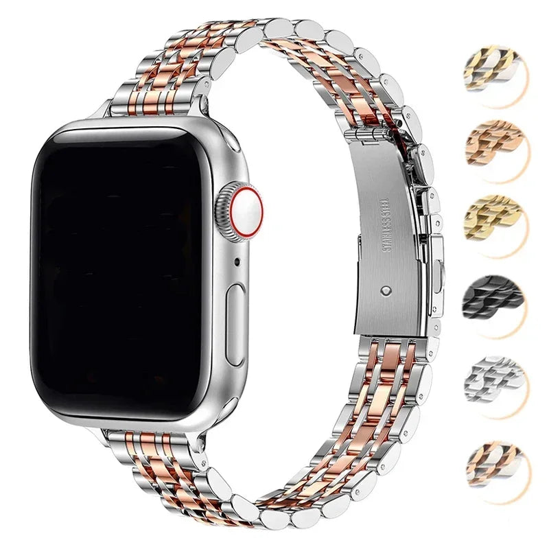 Náhradní řemínek pro Apple Watch z nerezové oceli