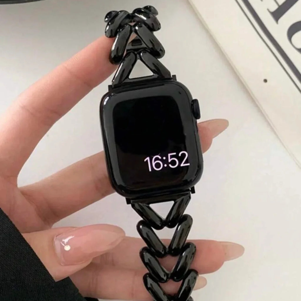 Erstatningslenke til Apple Watch i svart stål