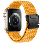 Erstatningsrem til Apple Watch i gul fallskjermsnor