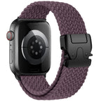 Erstatningsrem til Apple Watch i lilla fallskjermsnor