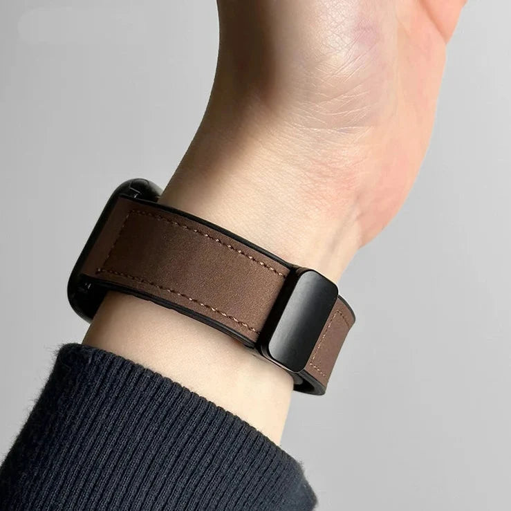 Udskiftningsrem til Apple Watch i læder 