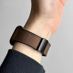 Udskiftningsrem til Apple Watch i læder 