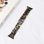 Udskiftningsrem til Apple Watch i sort resin