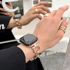 Udskiftningsrem til Apple Watch til kvinder rosaguld