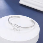 Náramek Starověký Egypt se Zákalem Horovým stříbrný