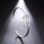 Náramek Starověký Egypt se Zákalem Horovým stříbrný