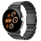 Armbånd i rustfritt stål til Google Pixel Watch 3, 4, 45mm svart