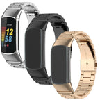 Urrem i stål til Fitbit Charge 5, Charge 6 ur