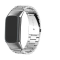 Urrem i stål til Fitbit Charge 5, Charge 6 ur i sølv