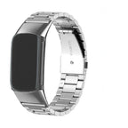 Urrem i stål til Fitbit Charge 5, Charge 6 ur i sølv