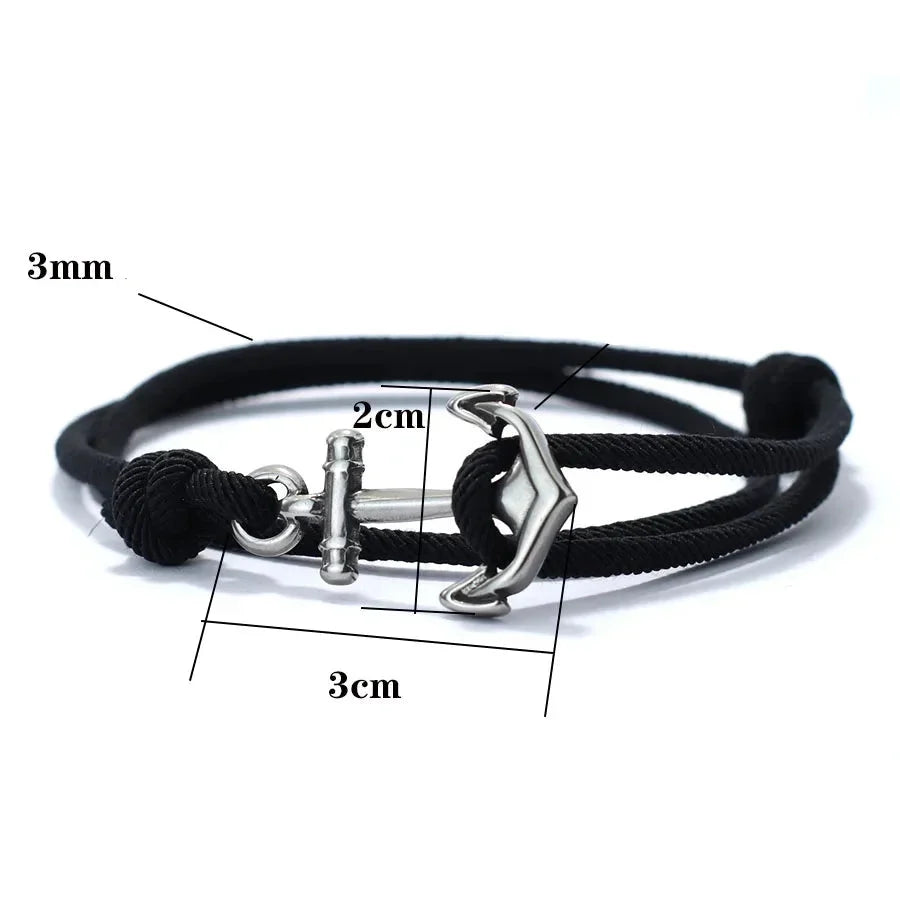Ankararmband i rep