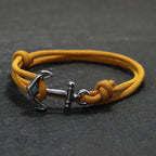 Ankararmband i gult rep