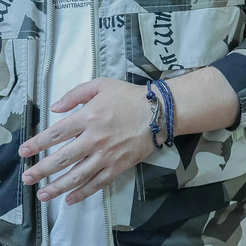 Bracelet en Corde Requin