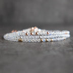 Armbånd i fine sten Månestenssten