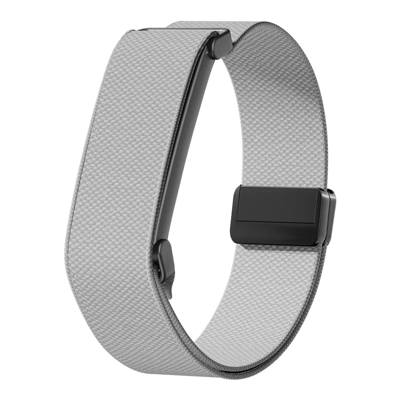 Grått nylonarmband för Google Fitbit Air-klocka