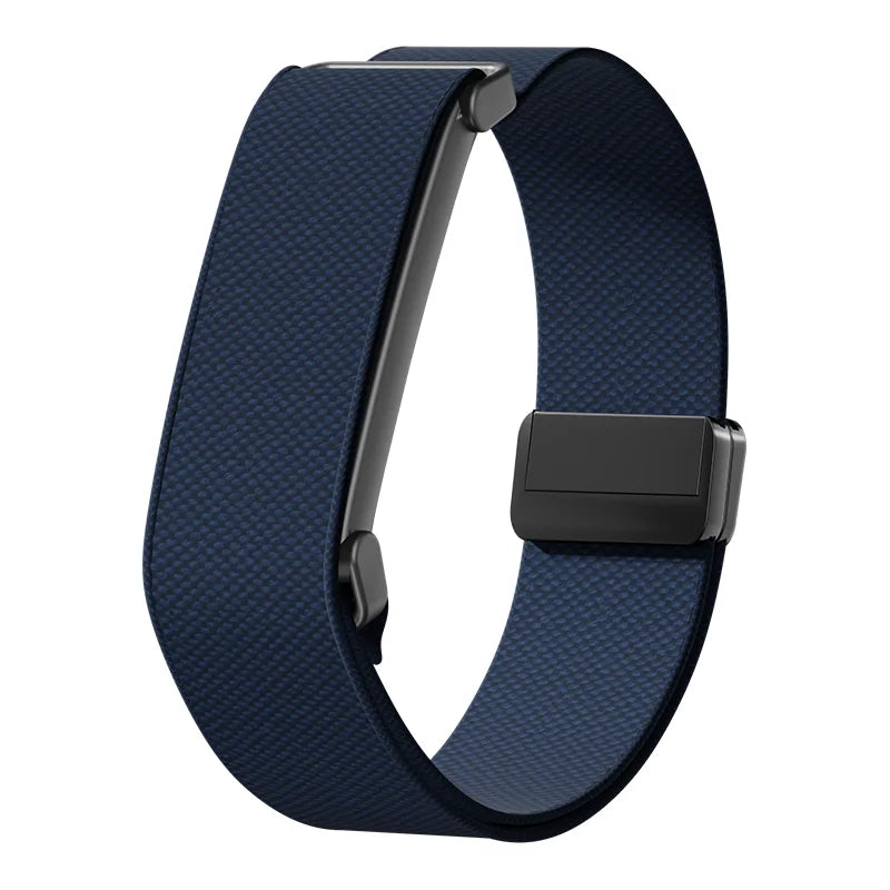 Blått nylonarmband för Google Fitbit Air-klocka