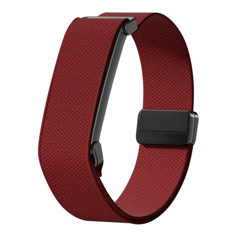 Rött nylonarmband för Google Fitbit Air-klocka