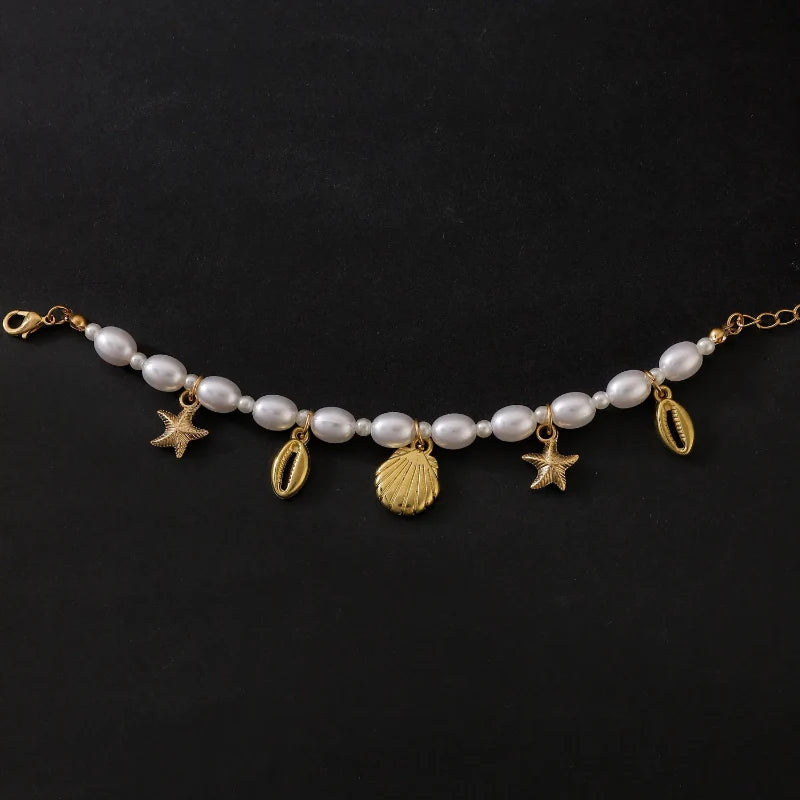 Bracelet en Perles avec Coquillages