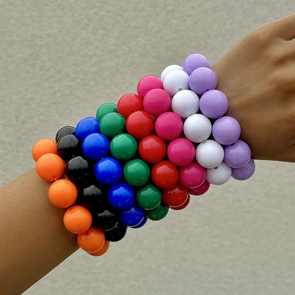 Bracelet en Perles de Couleurs pour Femme
