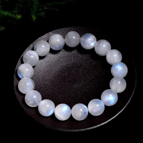 Armbånd med naturlige sten månesten