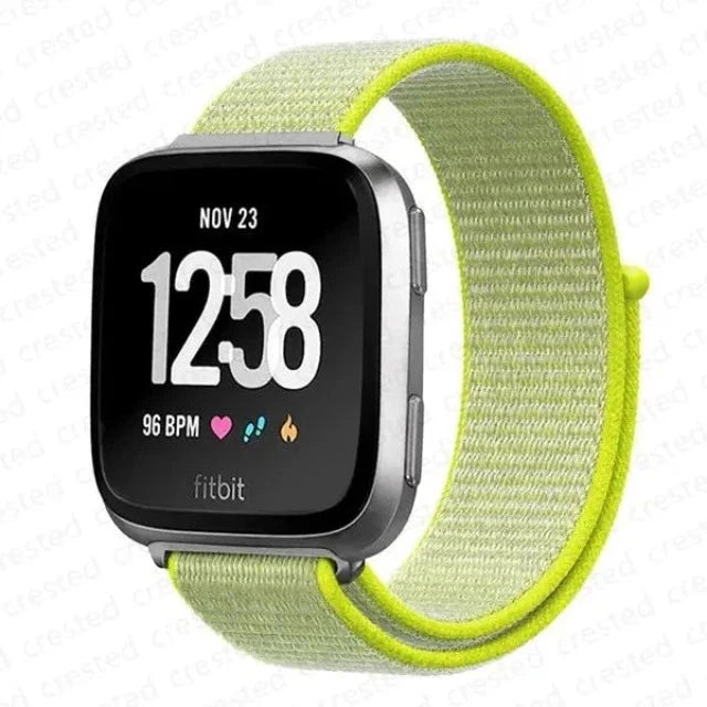 Stofrem til Fitbit Versa 3 Versa 4 Sense 2 ur, neon