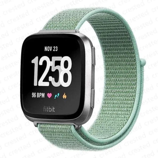 Stofrem til Fitbit Versa 3 Versa 4 Sense 2 ur, grøn