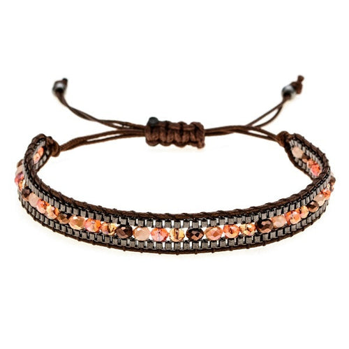 Etno Chic armbånd brun