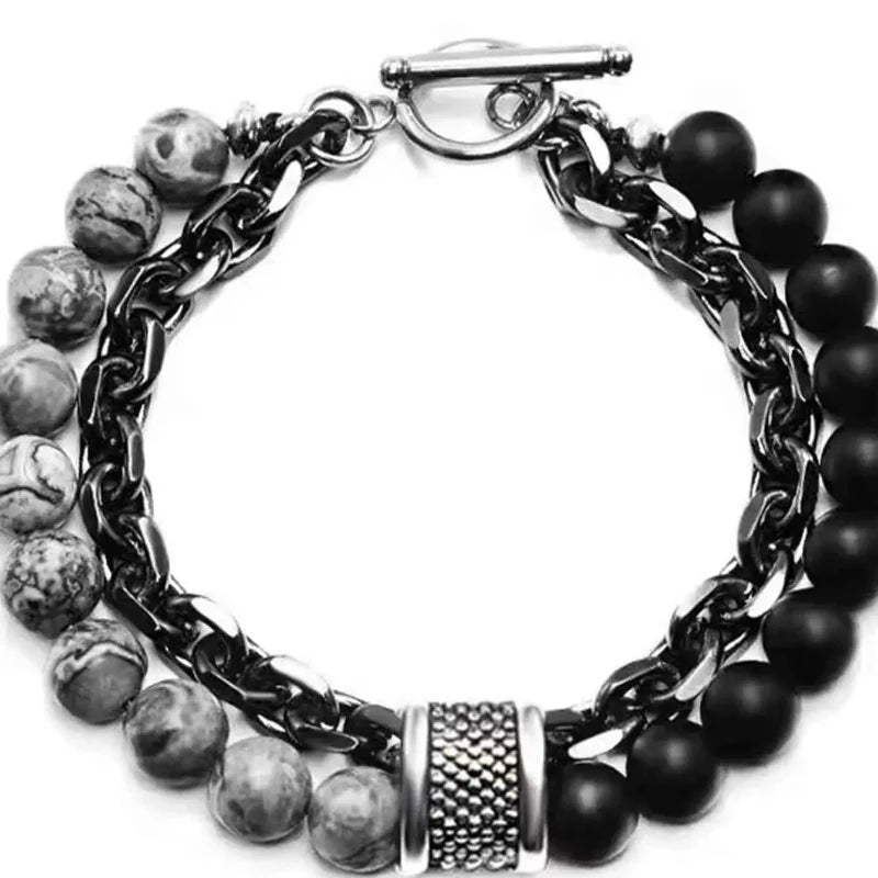Bracelet Ethnique de Style Punk Homme