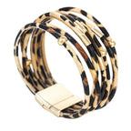 Etnisk Flerlags Leopard Armbånd 2