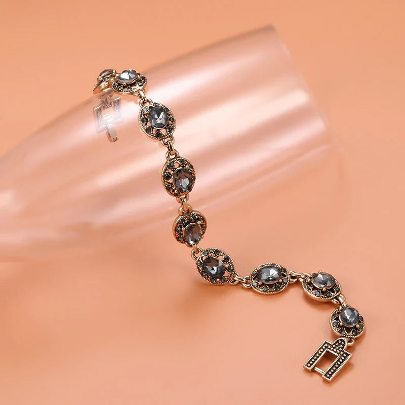 Bracelet Femme Style Ethnique avec Crystal