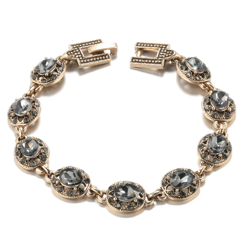 Bracelet Femme Style Ethnique avec Crystal