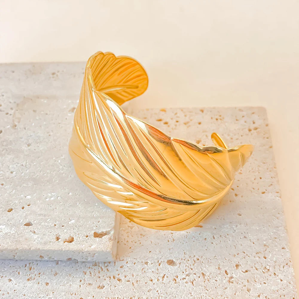 Bracelet Feuille de Laurier Automnale