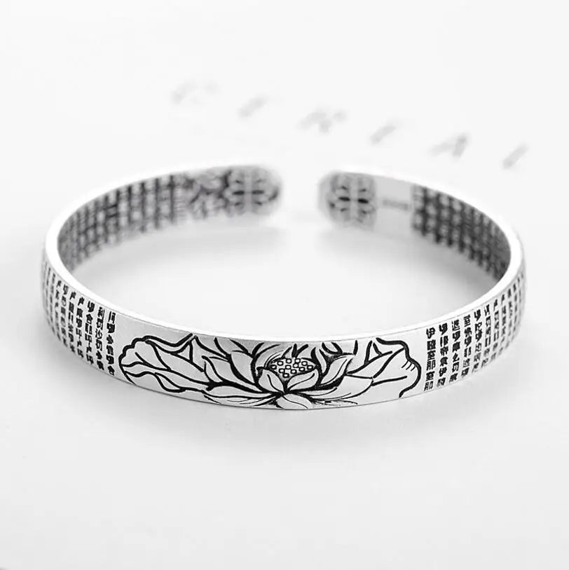 Buddhistisk Lotusblomst Armbånd for Kvinner