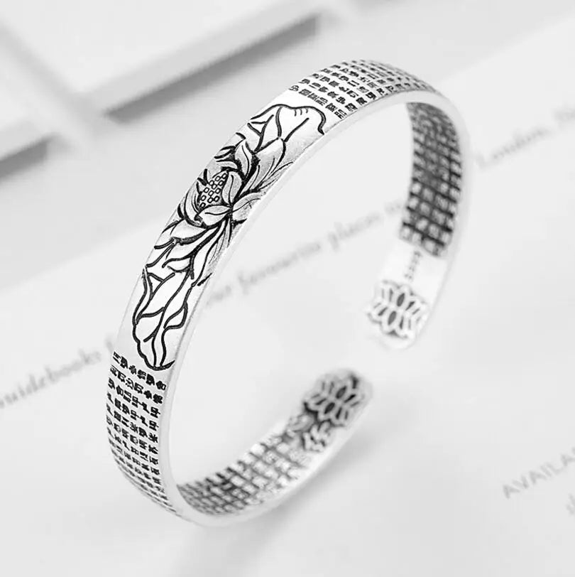 Buddhistisk Lotusblomst Armbånd for Kvinner