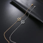 Armbånd Gourmette Kat Hjerte