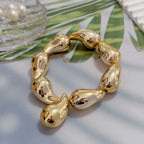 Elastický náramek Gourmette ve tvaru kapky vody